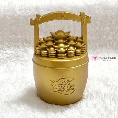 Feng Shui Wealth Bucket (Brass)