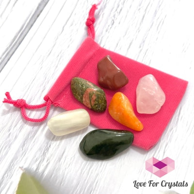 Fertility & Good Health Pocket Stones Crystal Kit