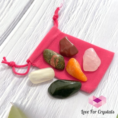Fertility & Good Health Pocket Stones Crystal Kit