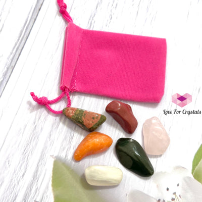 Fertility & Good Health Pocket Stones Crystal Kit