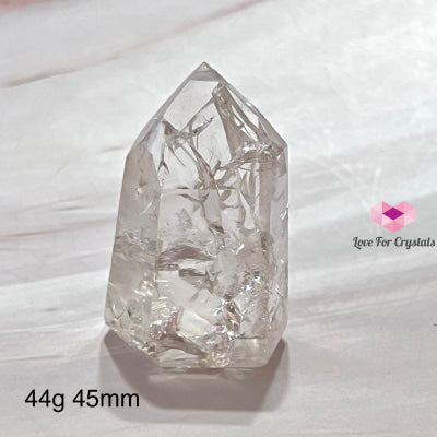 Fire & Ice Smoky Quartz Tower Point (Brazil) Polished Quartz