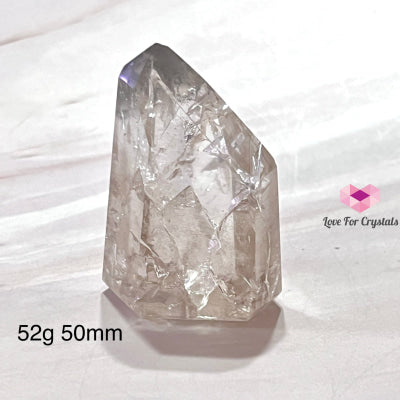 Fire & Ice Smoky Quartz Tower Point (Brazil) Polished Quartz