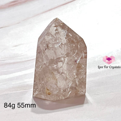 Fire & Ice Smoky Quartz Tower Point (Brazil) Polished Quartz