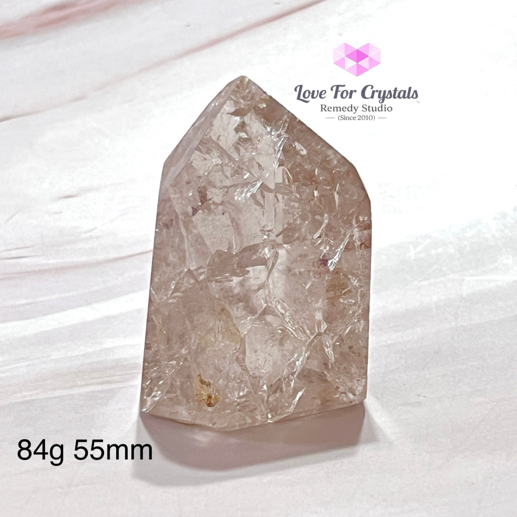 Fire & Ice Smoky Quartz Tower Point (Brazil) Polished Quartz
