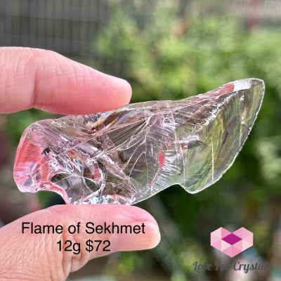 Flame Of Sekhmet Andara Crystal (High Vortex Mount Shasta) 12G