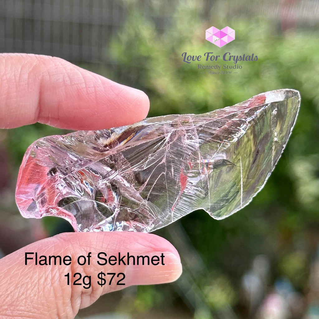 Flame Of Sekhmet Andara Crystal (High Vortex Mount Shasta) 12G