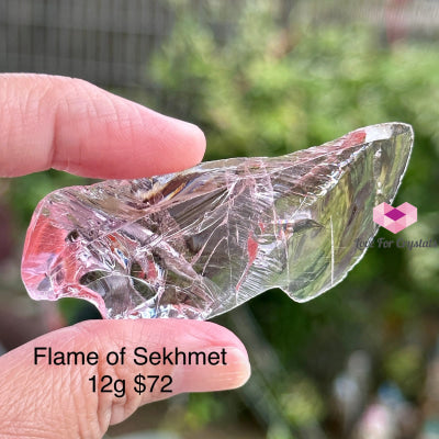 Flame Of Sekhmet Andara Crystal (High Vortex Mount Shasta) 12G