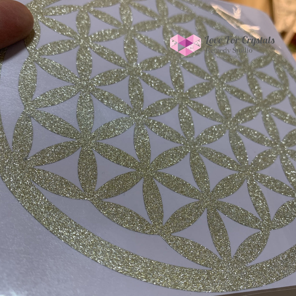 Flower Of Life/ Sri Yantra Vinyl Sticker 14.5Cm Metaphysical Tool