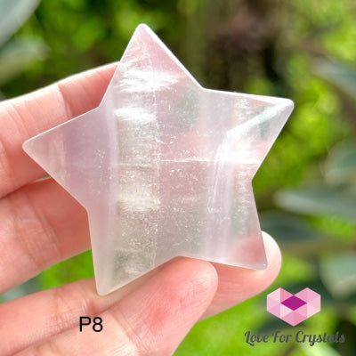 Fluorite Carved Star (45Mm) Mexico Photo 8 Crystal Carving
