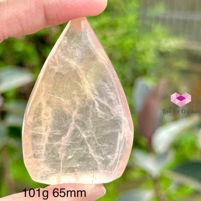 Fluorite Flame (Mexico) 101G 65Mm (Yellow) Polished Crystals