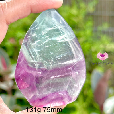 Fluorite Flame (Mexico) 131G 75Mm Polished Crystals