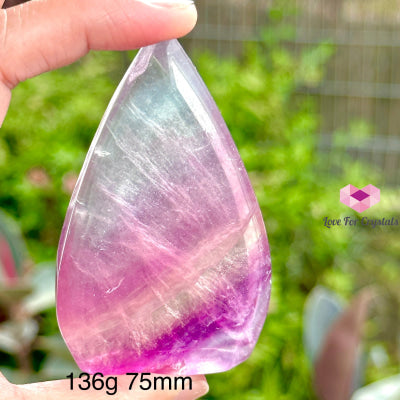 Fluorite Flame (Mexico) 136G 75Mm Polished Crystals