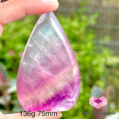 Fluorite Flame (Mexico) 136G 75Mm Polished Crystals