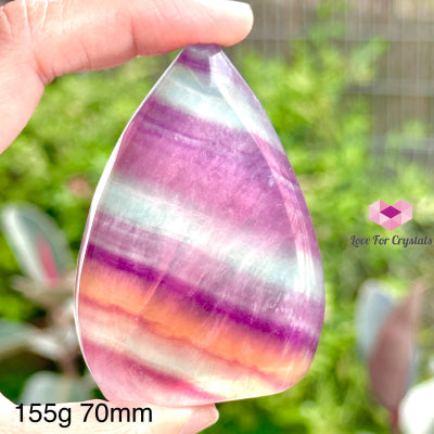 Fluorite Flame (Mexico) 155G 70Mm Polished Crystals
