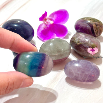 Fluorite Pebbles (25-30Mm) Mexico Crystals Stones