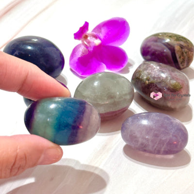 Fluorite Pebbles (25-30Mm) Mexico Crystals Stones