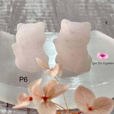 Fortune Cat Crystal (30Mm) 1 Per Pair