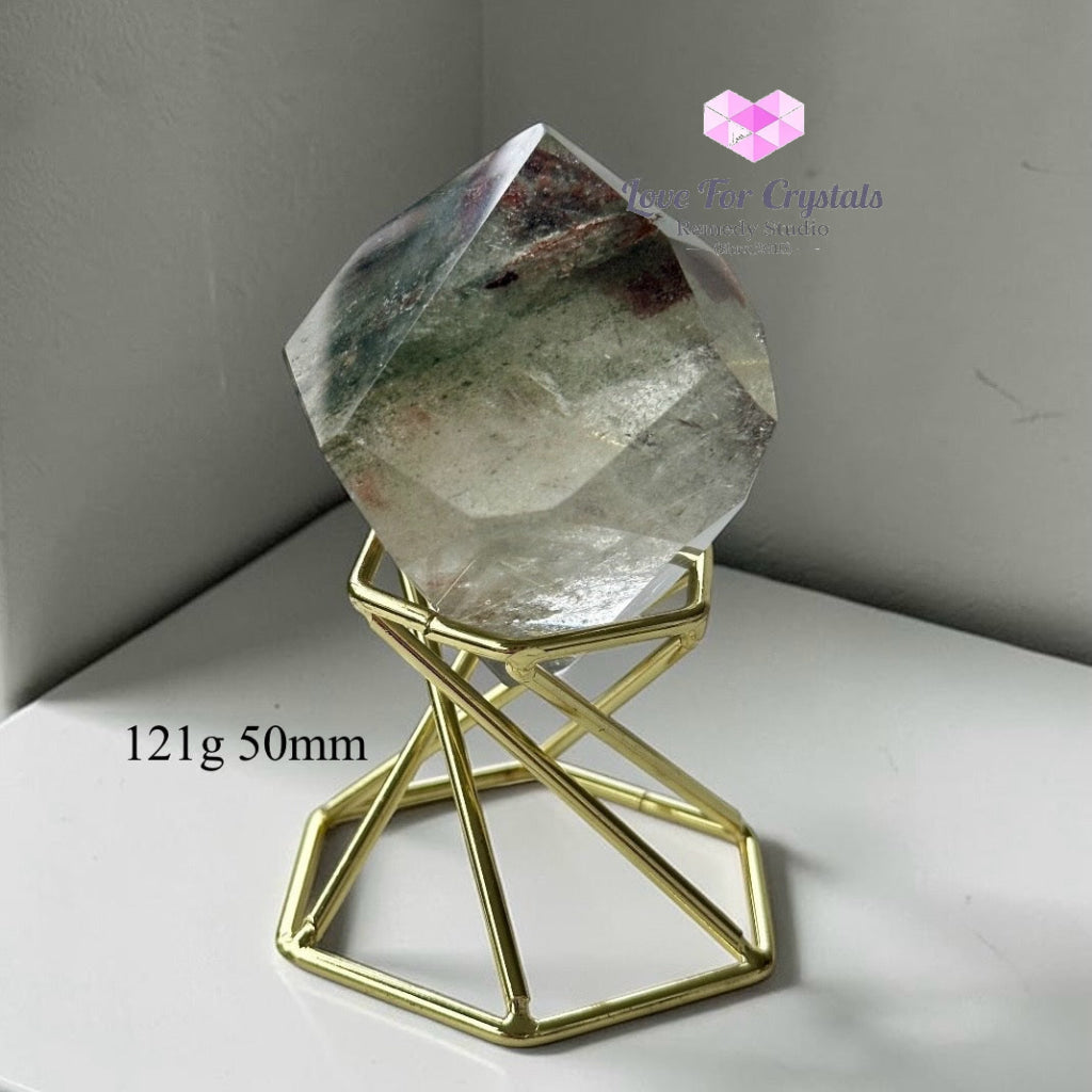 Four Seasons Phantom Freeform (Garden Scenic Quartz) - 121g 50mm - Phantom Quartz