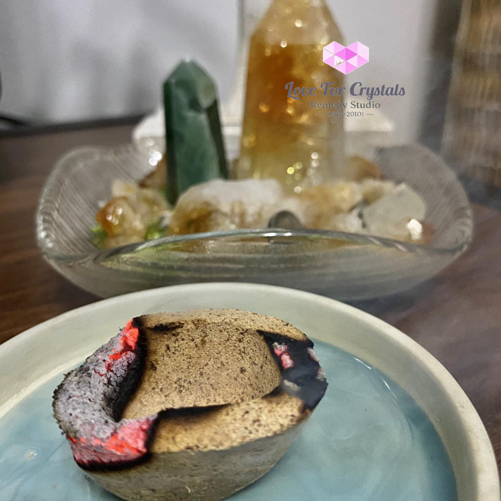 Frankincense Ingot Shaped Abundance Incense (Pack Of 10) - Kemenyan