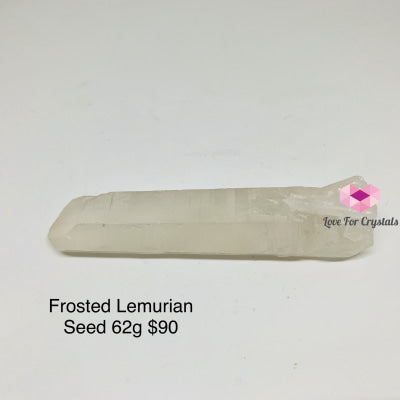 Frosted Lemurian Seed Crystals (Brazil)