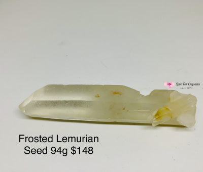 Frosted Lemurian Seed Crystals (Brazil)