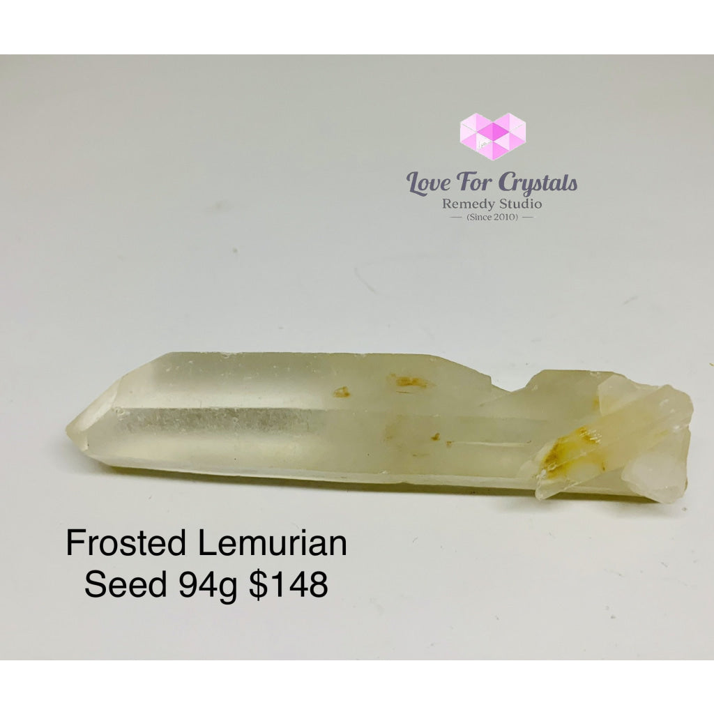 Frosted Lemurian Seed Crystals (Brazil)