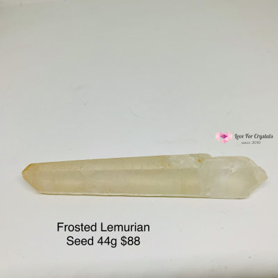Frosted Lemurian Seed Crystals (Brazil)