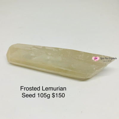 Frosted Lemurian Seed Crystals (Brazil)