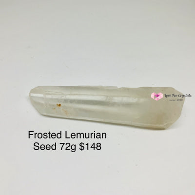 Frosted Lemurian Seed Crystals (Brazil)