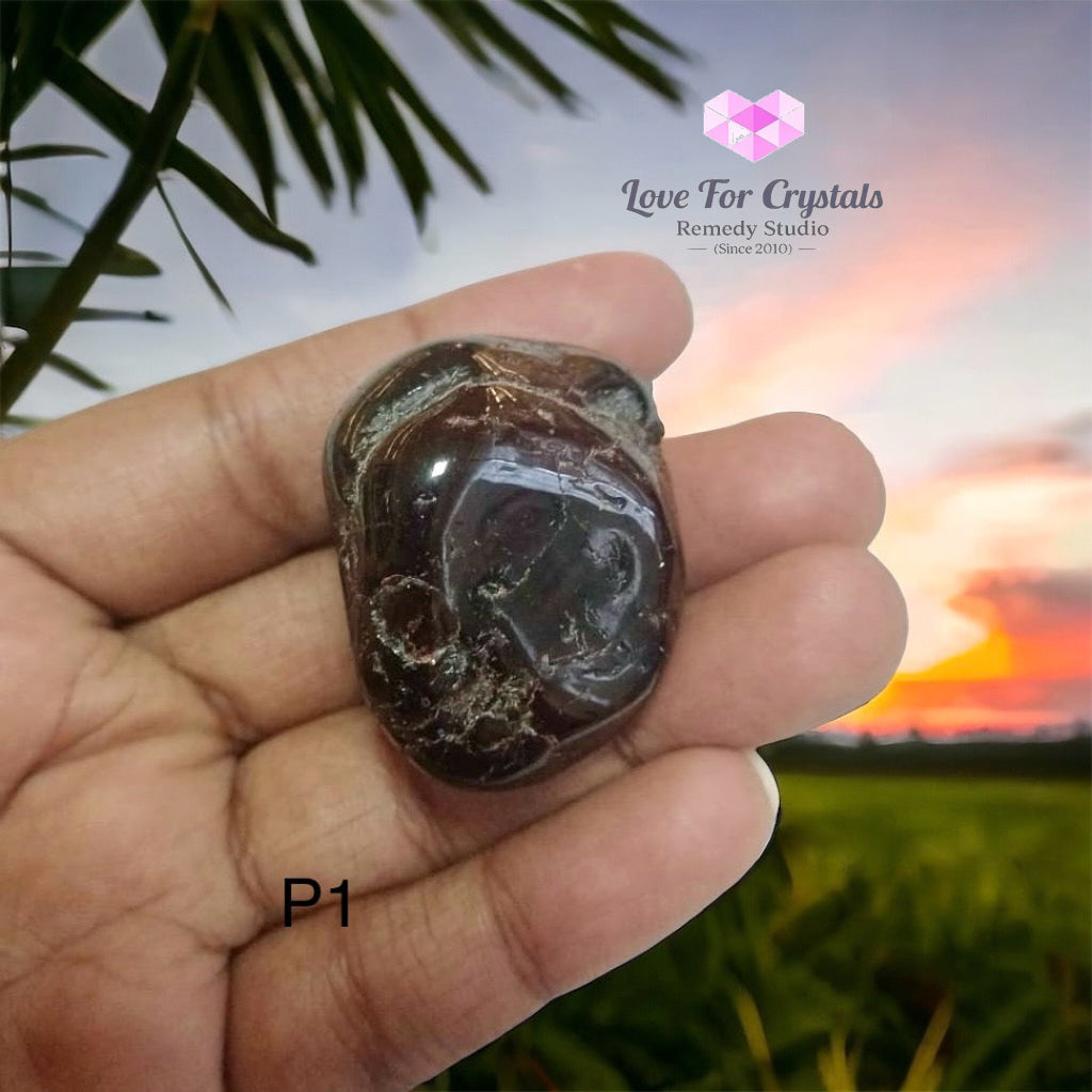 Garnet Tumbled (Brazil) Photo 1 Stones