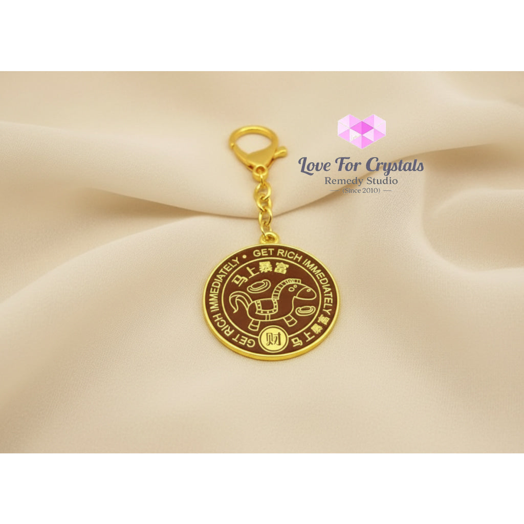 Get Rich Immediately Amulet Keychain (Feng Shui 2026) Feng shui 2026