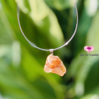 Golden Healer Hematoid Tumbled Pendants (Brazil) & Necklaces