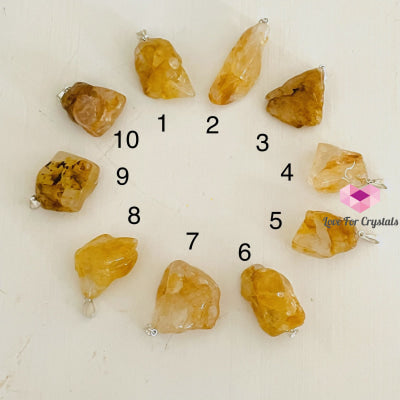 Golden Healer Hematoid Tumbled Pendants (Brazil) Photo 1 & Necklaces