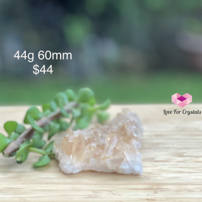 Golden Quartz Cluster With Hematite (Brazil) 44G 60Mm