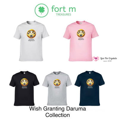 Wish Granting Daruma (Shirts Of Fortune) By Fort M Treasures