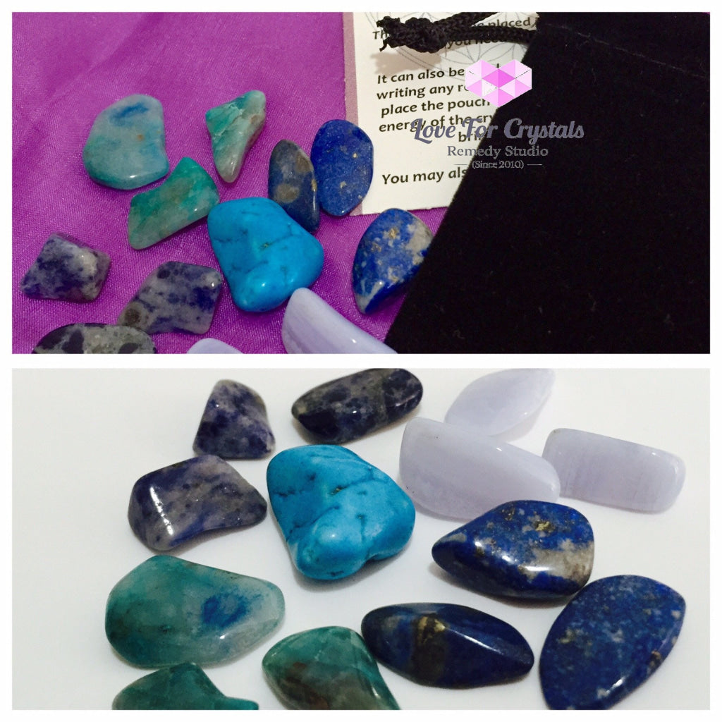 Good Communication Crystal Remedy Kit By Agartha (Pocketsized) Kits