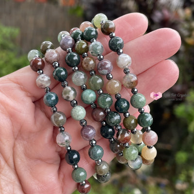 Good Health Bracelet By Audreys Remedies (Bloodstone & Hematite) Remedy Bracelets