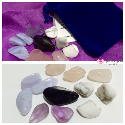 Good Sleep Crystal Remedy Kit By Agartha (Pocketsized) Kits