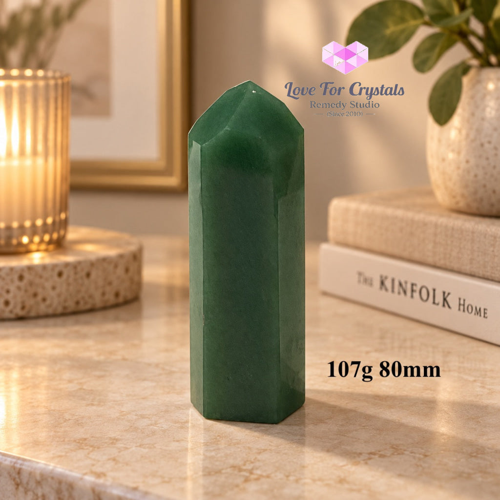 Green Aventurine AAA Tower (Brazil) - 107g 80mm - Aventurine
