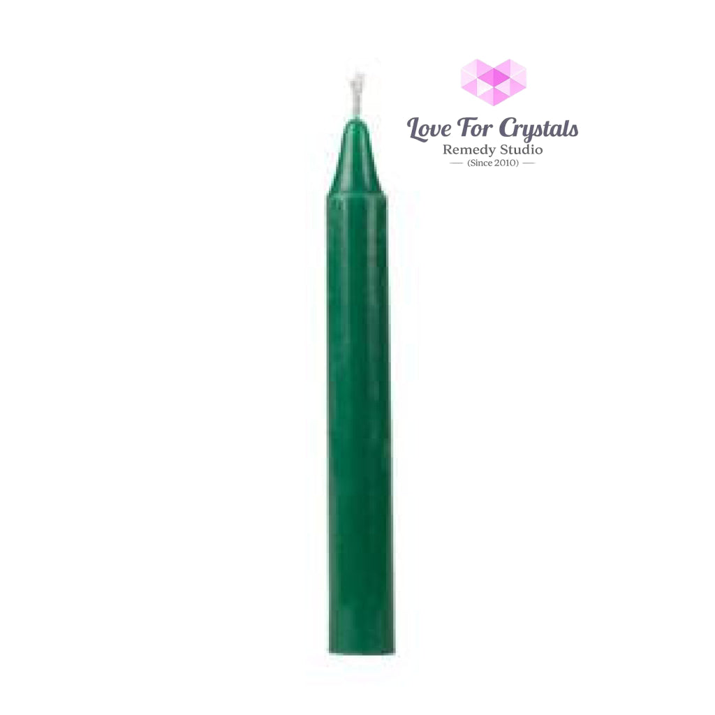 Green Chime Candle Per Piece (4X 0.5) Candles