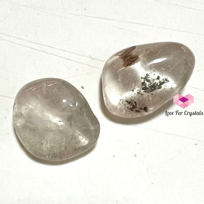 Green Chlorite In Quartz Tumbled 15-20Mm Pack Of 2
