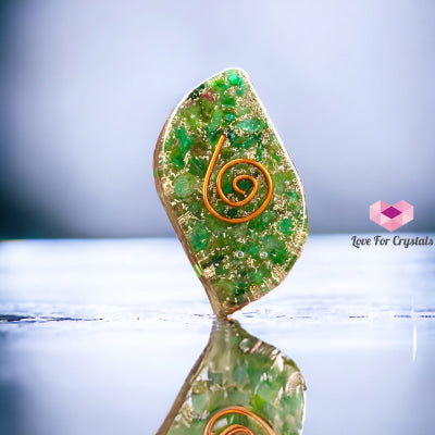 Green Jade Eye Pocket Or Pendant Orgonite (Good Health) 40Mm Orgonites