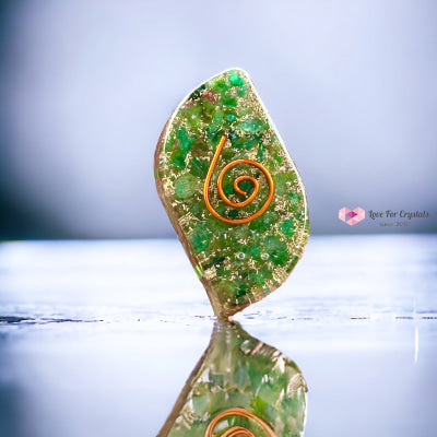 Green Jade Eye Pocket Or Pendant Orgonite (Good Health) 40Mm Orgonites