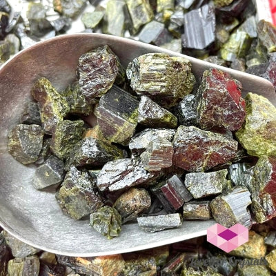 Green Tourmaline Raw Crystals