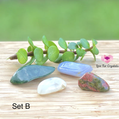Healing And Recovery Crystal Set (4 Stones) B Set
