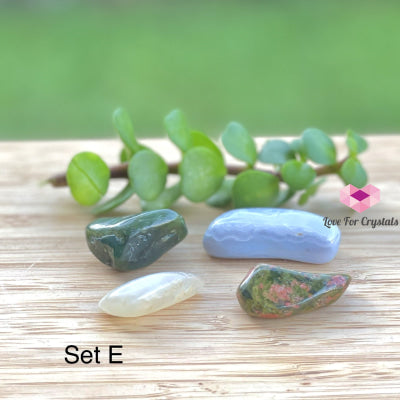 Healing And Recovery Crystal Set (4 Stones) E Set