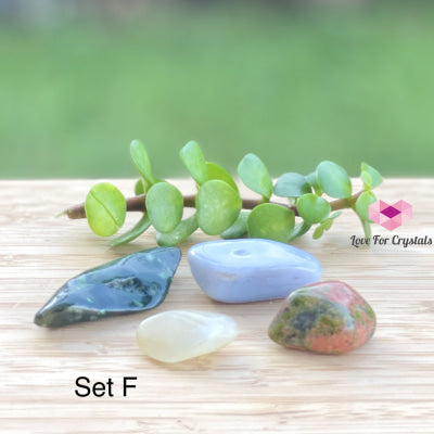 Healing And Recovery Crystal Set (4 Stones) F Set