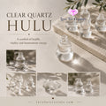 Health Talisman Clear Quartz Hulu (Wulou)40mm (Attuned by Audrey) - Clear quartz