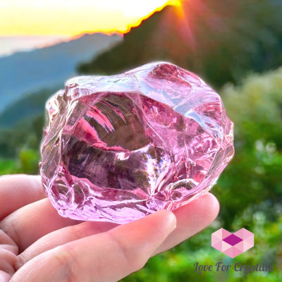 Heart Of God Within (Hgw) Andara Crystal (High Vortex Mount Shasta) Heart Piece Piece (137G) Crystal