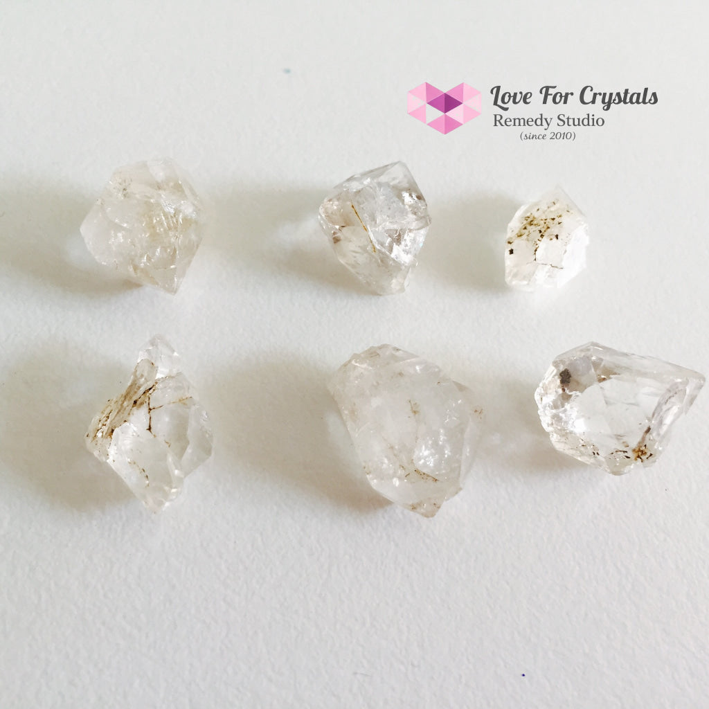 Herkimer Diamond (U.s.a.) 10-25Mm Raw Stones